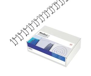 GBC | Lot de 100 Peignes Métalliques MultiBind A4 | 21 Boucles | 6 mm | Reliure Permanente | Ouverture à Plat 360° | Jusqu’à 20 Feuilles | Documents Professionnels Confidentiels | Argent | IB160431