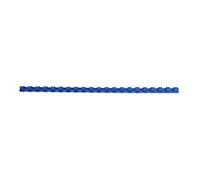 GBC | Lot de 100 Peignes Plastique CombBind A4 | 21 Anneaux | 12 mm | Reliure Modifiable | Ouverture à Plat | Jusqu’à 90 Feuilles | Pour Rapports Présentations Devoirs | Bleu | 4028237