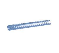 GBC | Lot de 100 Peignes Plastique CombBind A4 | 21 Anneaux | 14 mm | Reliure Modifiable | Ouverture à Plat | Jusqu’à 120 Feuilles | Pour Rapports Présentations Devoirs | Bleu | 4028238