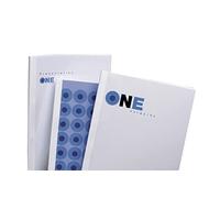 GBC | Lot de 100 Plats de Couverture Thermique ThermaBind A4 | Tranche 3 mm | Dos Blanc Satiné | Face Transparente PVC | Jusqu’à 30 Feuilles | Finition Premium | Professionnels | IB370021