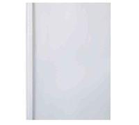GBC | Lot de 50 Couvertures de Reliure Thermique ThermaBind A4 | Tranche 40 mm | Dos Blanc Satiné | Face Transparente PVC | Jusqu’à 340 Feuilles | Finition Premium | Professionnels | IB370137