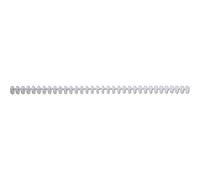 GBC, Lot de 50 Peignes ClickBind, A4, 12 mm, Capacité de 95 feuilles, Permet l'ajout et le retrait facile de pages, Ouverture 360° et à plat, idéal pour la photocopie, Granité transparent, 387319E