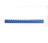 GBC | Lot de 50 Peignes Plastique CombBind A4 | 21 Anneaux | 25 mm | Reliure Modifiable | Ouverture à Plat | Jusqu’à 200 Feuilles | Pour Rapports Présentations Devoirs | Bleu | 4028242
