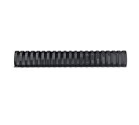 GBC | Lot de 50 Peignes Plastique CombBind A4 | 21 Anneaux | 45 mm | Reliure Modifiable | Ouverture à Plat | Jusqu’à 370 Feuilles | Pour Rapports Présentations Devoirs | Noir | 4028186