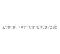 GBC MultiBind - 12 mm - 21 anneaux - A4 (210 x 297 mm) - 100 feuilles - noir - 100 unités fil de ligature Noir G