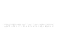 GBC MultiBind - 12 mm - 21 anneaux - A4 (210 x 297 mm) - 85 feuilles - blanc - 100 unités fil de ligature - pour P/N: IB271212, IB271250 Blanc G