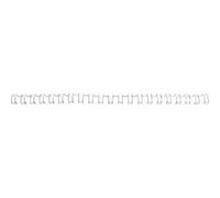 GBC MultiBind - 14 mm - 21 anneaux - A4 (210 x 297 mm) - 130 feuilles - argent - 100 unités fil de ligature - pour P/N: IB271212, IB271250 Argent G