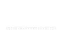 Gbc Multibind - 6 Mm - 21 Anneaux - A4 (210 X 297 Mm) - 55 Feuilles - Blanc - 100 Unités Fil De Ligature - Pour Gbc Multibind 220, 230, 230e, 420