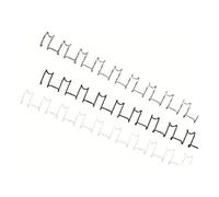 Gbc Multibind - 8 Mm - 21 Anneaux - A4 (210 X 297 Mm) - 70 Feuilles - Noir - 100 Unités Fil De Ligature - Pour Gbc Multibind 220, 230, 230e, 420