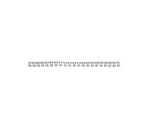 GBC WIREBIND 21LOOP A4 10MM BLACK (100) classeur à anneaux