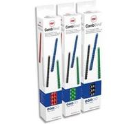 GBC - Peignes plastiques CombiBind - Lot de 100 - 10 mm - 65F - Blanc Blanc G