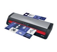 GBC Plastifieuse 480HS Office A3 - Pochettes de 75 jusqu'à 175 microns - Noir/Rouge
