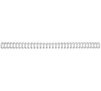 GBC RE810997 Pack de 100 Spirales A4 3:1 5 mm Argent