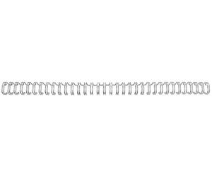 GBC RE810997 Pack de 100 Spirales A4 3:1 5 mm Argent