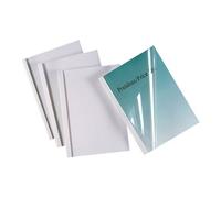 GBC Standard - 20 mm - A4 (210 x 297 mm) - 180 feuilles - 150 micromètres blanc - 50 unités couverture à reliure thermique