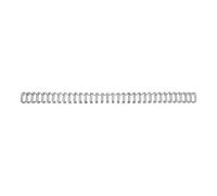 Gbc Wirebind - 12.5 Mm - 34 Anneaux - A4 (210 X 297 Mm) - 115 Feuilles - Noir - 100 Unités Spirale De Reliure - Pour Wirebind W20, W25e; Rexel Wb606