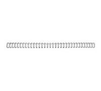 GBC WireBind - 7.9 mm - 34 anneaux - A4 (210 x 297 mm) - 70 feuilles - noir - 100 unités spirale de reliure - pour Rexel WB606 Noir G