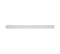 Gbc Wirebind - 7.9 Mm - 34 Anneaux - A4 (210 X 297 Mm) - 70 Feuilles - Noir - 100 Unités Spirale De Reliure - Pour Rexel Wb606