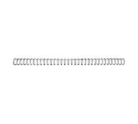 Gbc Wirebind - 9.5 Mm - 34 Anneaux - A4 (210 X 297 Mm) - 85 Feuilles - Noir - 100 Unités Fil De Ligature - Pour Wirebind W20, W25e; Rexel Wb606