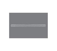 ACCO REXEL Peigne à relier WireBind métal A4, 34 boucles, 8 mm