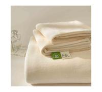 GBHMJU Drap Plat Flanelle pour 1 2 Personnes Drap du Dessus 160x230cm 200x230cm 240x250cm 240x270cm Drap Plat en Polyester Doux pour lit 90cm à 200cm(Beige,200x230cm)