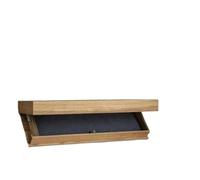 GBMITING étagère Secrète,Meuble Plus Tiroir Secret Compartiment, avec caché, Flottante, idéale for Le Salon ou Bureau(Wood,40 * 21 * 5.2 cm)