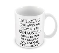 GBP INTERNATIONAL Je suis Tenter de Fantaisie BE Awesome Mug Cadeau