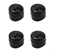 Gbtdoface Lot de 4 capuchons de moyeu de roue de tracteur de pelouse remplace 532104757 pour tondeuses autoportées, pelouse, cour, tracteurs de jardin