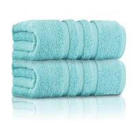 GC GAVENO CAVAILIA Serviettes de Bain | 550 g/m² Extra Large | Lavables et absorbantes | Drap de Bain en Coton égyptien, Aqua