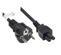 GC P0005-S018 - Cordon d'alimentation type E+F CEE 7/7 sur C5 , noir, 0,75 mm²,