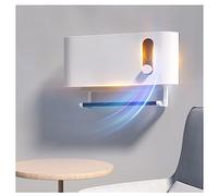 GCCSSBXF Radiateur Soufflant Ã‰Lectrique 2000W - Chauffage Salle de Bain Mural Ã‰Tanche IPX4, Blanc - Pratique et Fonctionnel avec Porte-Serviettes