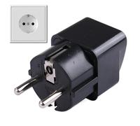 Gcerfby Adaptateur de Prise européenne américaine, Adaptateur de Prise de Voyage européen | Adaptateur de Prise UE US Convertisseur de Voyage commun | Adaptateur de Prise de Voyage pour l'Allemagne,