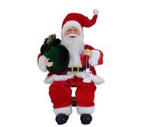 Gcerfby Ornements de Noël Figure du Père Noël,Décoration de Figurine de en | Peluche Festival de 13,8 Pouces - Cadeau de Vacances Cadeau saisonnier Fournitures de fête de Décoration d'intérieur