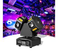 GCLCPAEN Projecteur À Tête Mobile Double,Éclairage D'ambiance De Scène