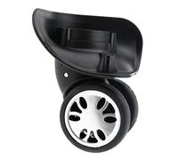 Gcljlmy 1 paire de roues de rechange universelles pivotantes pour bagages