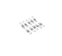 Gcroet 10pcs G4 12V 50W Bulbe halogène Light Globe LAMPS JC Type Globe Lot JC Bi-pin Lampe chaude Lumière blanche Bulbe d'halogène, ampoule de lampe halogène, ampoule blanche chaude, ampoule de