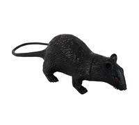 Gcroet Halloween Rat Noir Faux Rat Plastique Rat Simulation de Souris Modèle de Souris, Rat décoration simulée de Souris Halloween décoration farces Accessoires