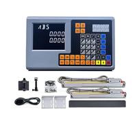 GCS906-2 2 axes LCD DRO kit fraiseuse affichage de lecture numérique avec 2 pièces 5um encodeur linéaire à échelle optique(0.005mm complete kit)