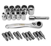 GD034 Jeu d'outils : calendrier de l'avent 6 angles ouille 1/4" NEO T...