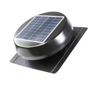 GDBAGKDQK Extracteur De Chaleur Résidentiel sans Électricité 25 W Ventilateur Toit Ouvrant for Grenier Panneau Solaire d'air Domestique CC Refroidissement Rapide