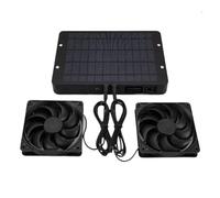 GDBAGKDQK Ventilateur D'extraction Solaire 10 W, 12 V, Mini Alimenté par Panneau, Extracteur d'air for Toit De Camping-Car, Ventilation La Maison Refroidissement Rapide