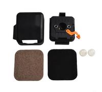 Gdfnmogo Kit de filtre à air avec couvercle et boîtier pour taille-haies Stihl HS80 FS80 FS85 BG75 FC75 Coupe-haies Coupe-feuilles Coupe-feuilles Plastique Durable Mousse Papier Coton Filtres