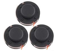 Gdfnmogo Lot de 3 bobines de fil pour tondeuse à gazon 1,6 mm x 5 m Compatible avec Stihl FSA56 FSE41 FSE52 Plastique durable pour une coupe efficace