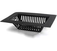 GDMDPTE Système de caniveaux de Drainage - 3 grilles Noires pour la Gestion des eaux d'allée et de pelouse. Installation Facile. 45 x 75 x 15 cm. Empêche Le colmatage et Assure Un Drainage Efficace.