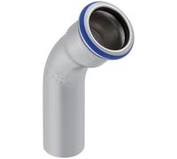 GE Mapress Acier Inoxydable Coude 45Gr d22 Avec Embout D'Insertion