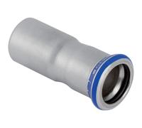 Geberit Réduction acier inoxydable avec embout coulissant d35-22 Mapress 32312