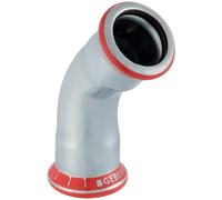 GE Mapress C-Acier Coude 45 Gr d35 Galvanisé