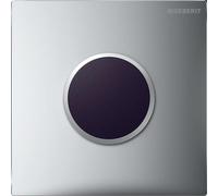 GE Plaque de recouvrement Sigma10 pour Geberit UR-Strg chromé brillant/chromé mat/chromé brillant
