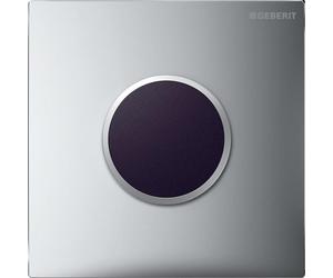 GE Plaque de recouvrement Sigma10 pour Geberit UR-Strg chromé brillant/chromé mat/chromé brillant