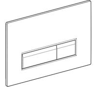 Ge Sigma40 Betpl pour 2-Mengen-Sp. Verre Blanc/Aluminium Brossé